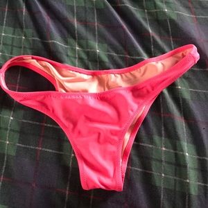 Pink Victoria Secret swim bottoms